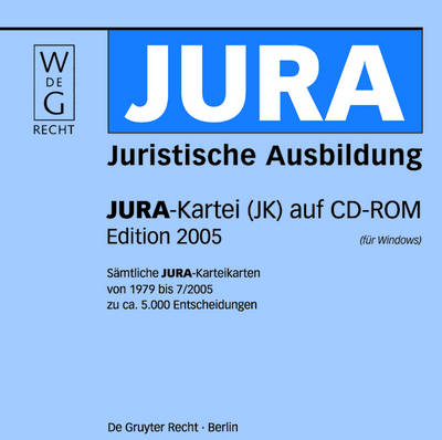 Jura-Kartei (JK) auf CD-ROM - 