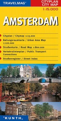 KUNTH Cityplan Amsterdam 1:15 000 - 
