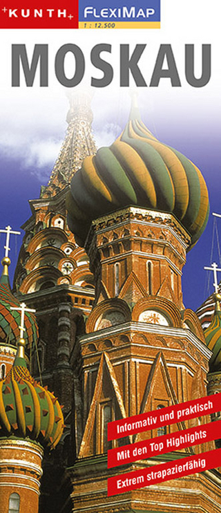 KUNTH FlexiMap Moskau 1:12500