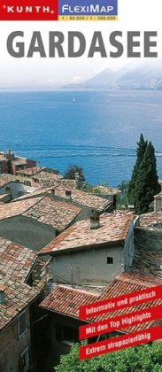 KUNTH FlexiMap Gardasee, Oberitalien 1:90000 / 1:300000