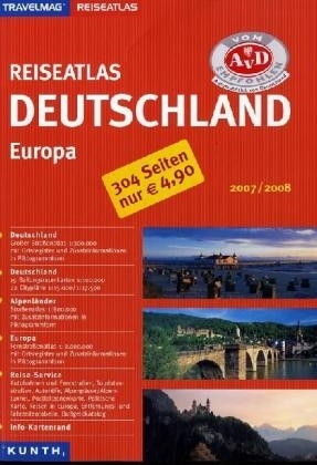 Travelmag Reiseatlas - Europa 2007 Reiseatlas Deutschland,  2008