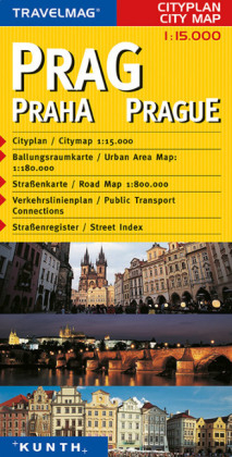 KUNTH Cityplan Prag 1:15 000
