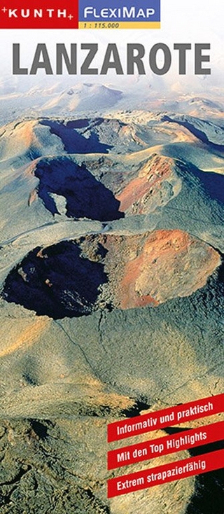 KUNTH FlexiMap Lanzarote 1:115000