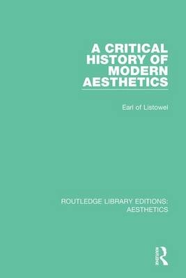 Critical History of Modern Aesthetics