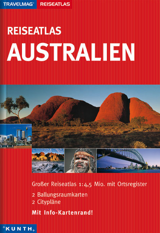 KUNTH Reiseatlas Australien 1:4,5 Mio.