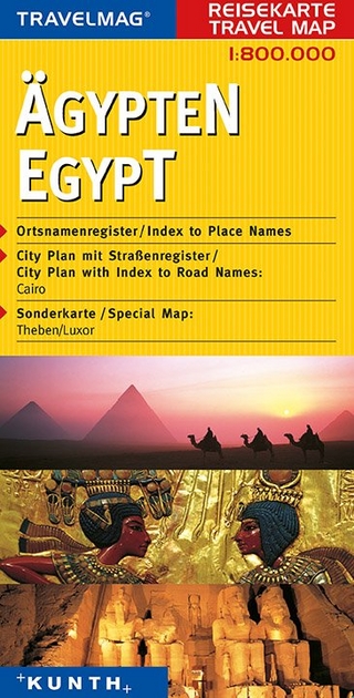 KUNTH Reisekarte Ägypten 1:800 000