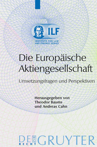 Die Europäische Aktiengesellschaft