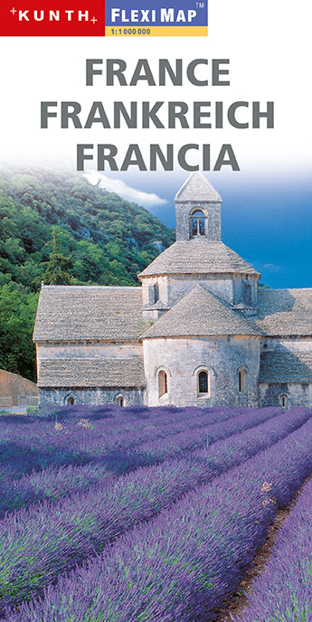 KUNTH FlexiMap Magnum Frankreich 1:1 Mio. - 