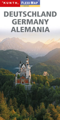 KUNTH FlexiMap Magnum Deutschland 1:1 Mio. - 