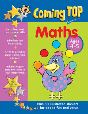 Coming Top: Maths - Ages 4 - 5 -  Jones Jill