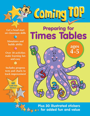 Coming Top: Preparing for Times Tables - Ages 4 - 5 -  Somerville Louisa &  Smith David