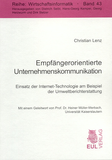 Empf&auml;ngerorientierte Unternehmenskommunikation - Christian Lenz