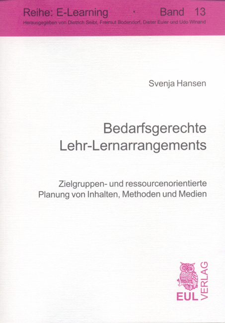 Bedarfsgerechte Lehr-Lernarrangements - Svenja Hansen