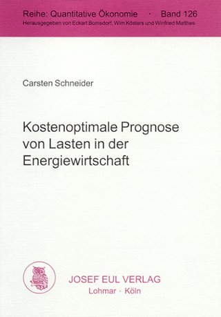 Kostenoptimale Prognose von Lasten in der Energiewirtschaft