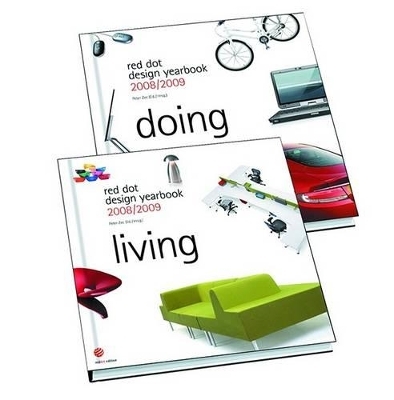 red dot design yearbook 2008/2009. vol. 1 living & vol. 2 doing (Set) - 