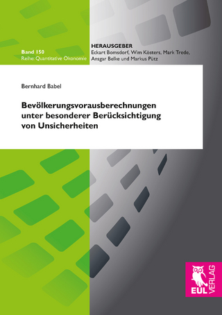 Bevölkerungsvorausberechnungen unter besonderer Berücksichtigung von Unsicherheiten
