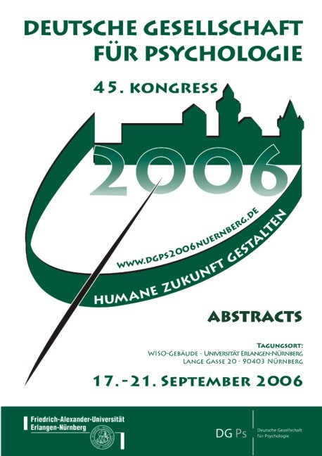 Kongress der Deutschen Gesellschaft f&uuml;r Psychologie (45.) - 