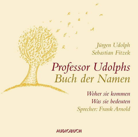 Professor Udolphs Buch der Namen - J&uuml;rgen Udolph, Sebastian Fitzek