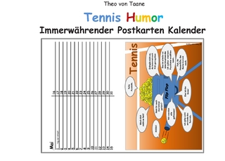 Immerwährender TENNIS Postkarten KALENDER (kartonierte Ausgabe)