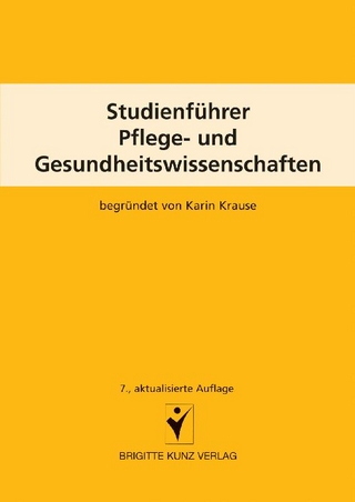 Studienführer Pflege- und Gesundheitswissenschaften