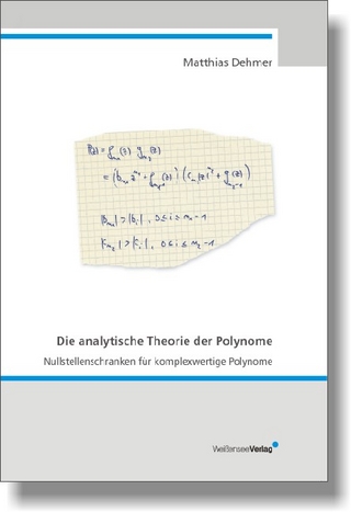 Die analytische Theorie der Polynome