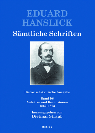 Eduard Hanslick. Sämtliche Schriften
