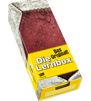 Die Lernbox (DIN A8) - Design: Fußball
