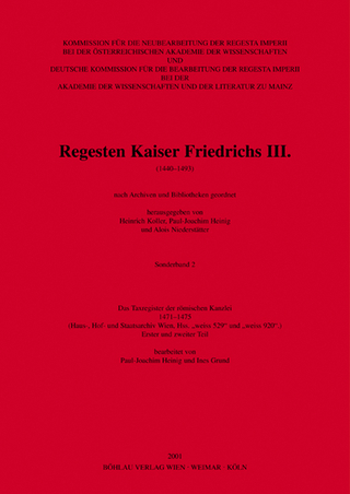 Das Taxregister der römischen Kanzlei 1471-1475
