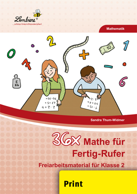 36x Mathe f&uuml;r Fertig-Rufer - Sandra Thum-Widmer