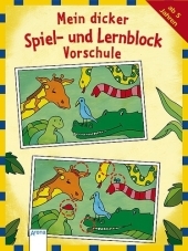 Mein dicker Spiel- und Lernblock Vorschule