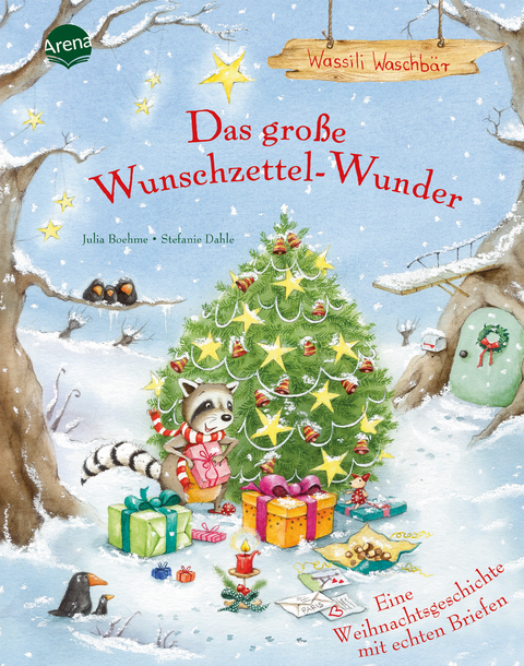 Wassili Waschb&auml;r - Das gro&szlig;e Wunschzettel-Wunder - Julia Boehme, Stefanie Dahle