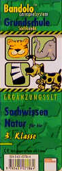 Bandolo Lernspielsystem Grundschule / Sachwissen Natur für die 3. Klasse