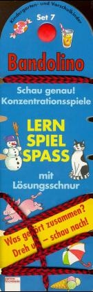 Bandolino. Kindergarten und Vorschulkinder / Schau genau! Konzentrationsspiele