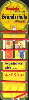 Bandolo Lernspielsystem Grundschule / Konzentrationsspiele für die 2./3. Klasse