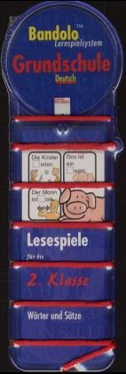 Bandolo Lernspielsystem Grundschule / Lesespiele für die 2. Klasse: Wörter und Sätze
