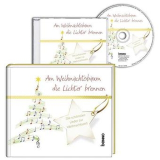 Am Weihnachtsbaum die Lichter brennen