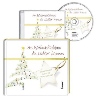 Am Weihnachtsbaum die Lichter brennen