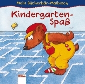 Mein B&uuml;cherb&auml;r-Malblock - Kindergarten-Spa&szlig;