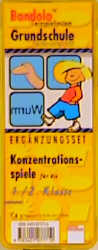 Bandolo Lernspielsystem Grundschule / Konzentrationsspiele für die 1./2. Klasse