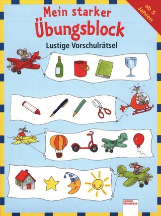 Mein starker Übungsblock - Lustige Vorschulrätsel