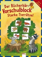 Der Bücherbär-Vorschulblock - Starke Tierrätsel
