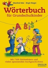 W&ouml;rterbuch f&uuml;r Grundschulkinder - Manfred Mai