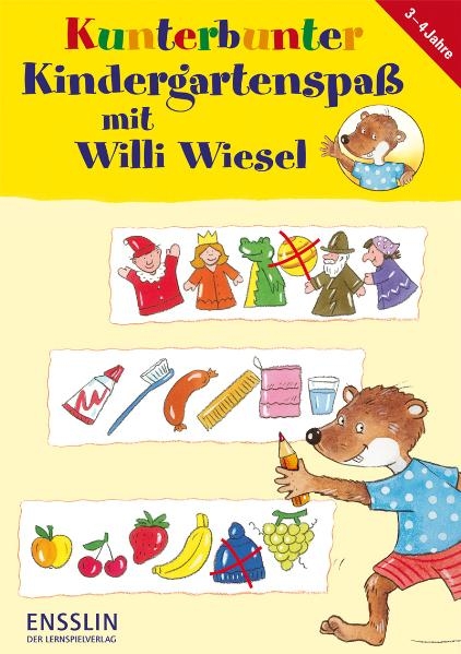 Kunterbunter Kindergartenspass mit Willi Wiesel