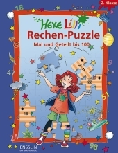 Hexe Lilli Rechen-Puzzle - Mal und Geteilt bis 100 - Roland Volk