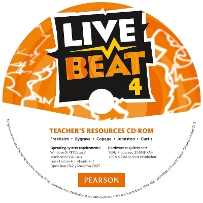 Live Beat 4 Teacher's Resources CD-ROM