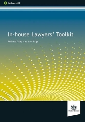 In-House Lawyers' Toolkit - Richard Tapp, Ann Page