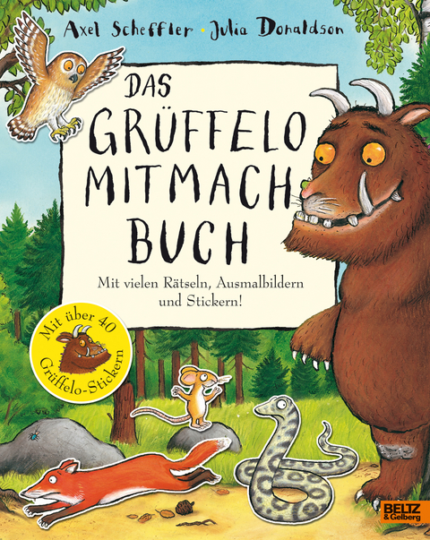 Das Gr&uuml;ffelo-Mitmachbuch - Axel Scheffler, Julia Donaldson