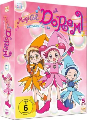 Magical Doremi. Staffel.1.1, 5 DVDs