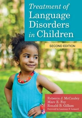 Treatment of Language Disorders in Children - 