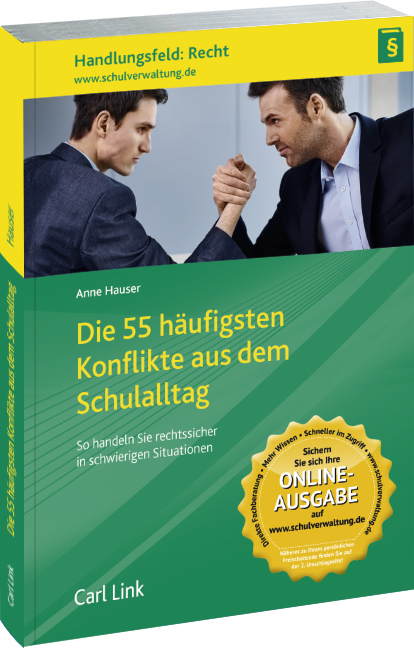 Die 55 h&auml;ufigsten Konfliktf&auml;lle aus dem Schultag - Anne Hauser